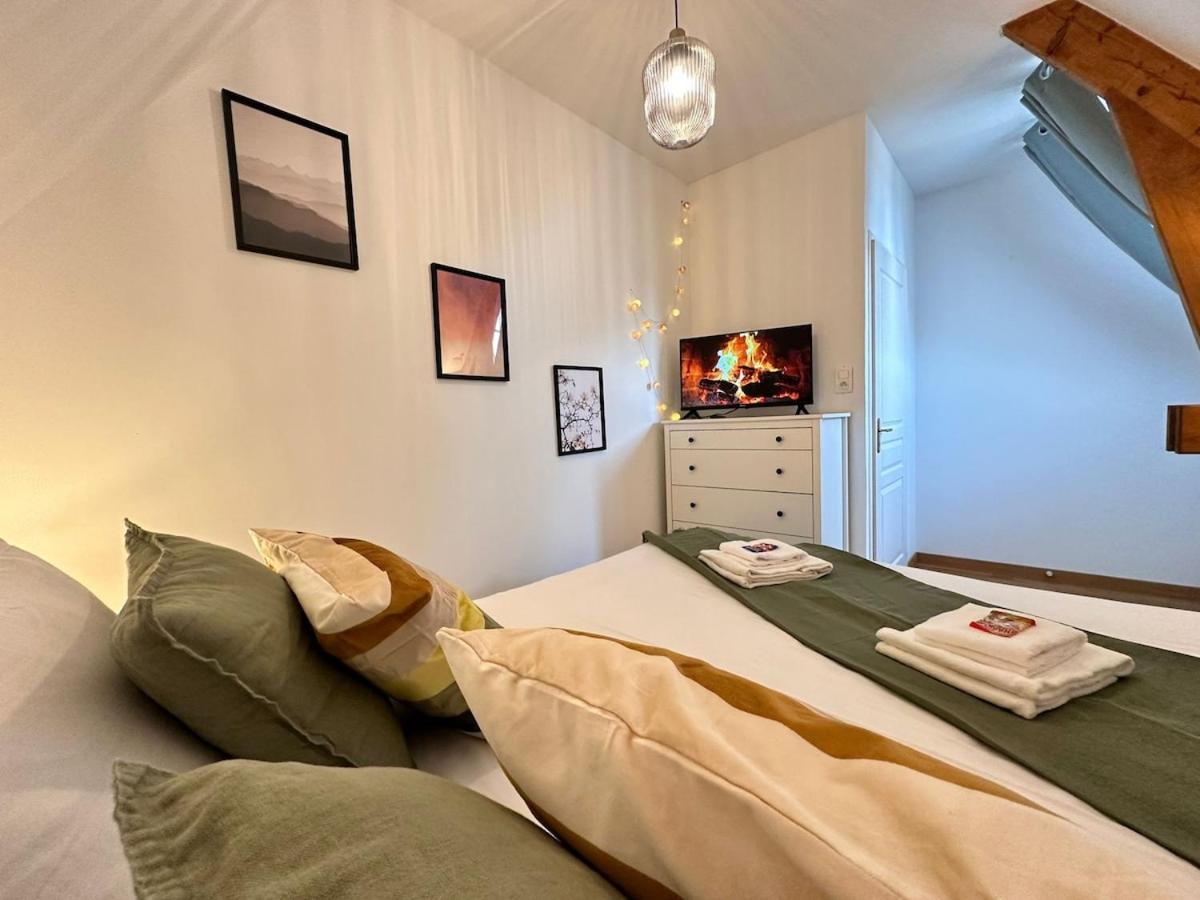 S Bayleved'Air Duplex Vue Chateau, Balneo Et Sauna ซีดาน ภายนอก รูปภาพ