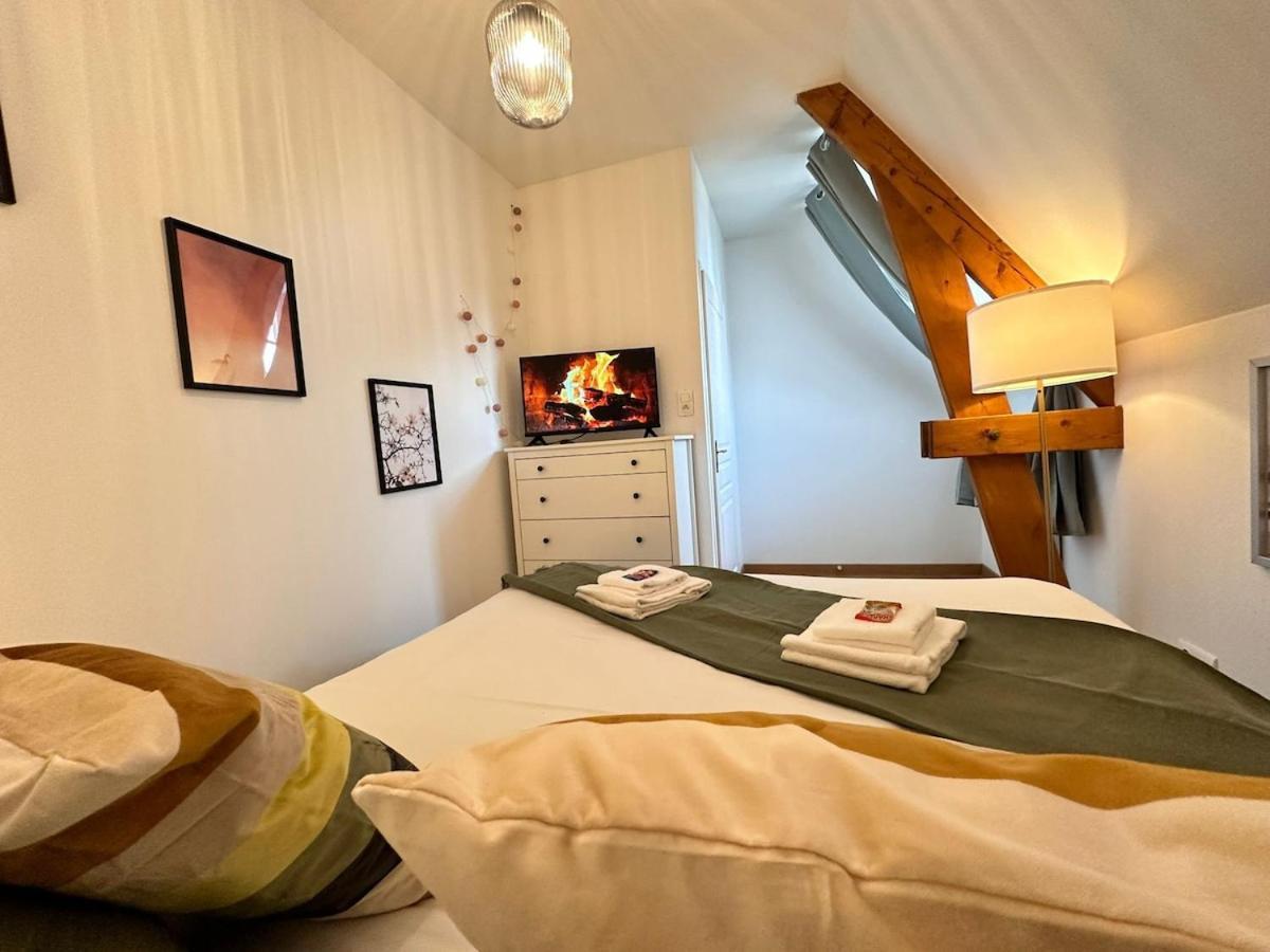 S Bayleved'Air Duplex Vue Chateau, Balneo Et Sauna ซีดาน ภายนอก รูปภาพ