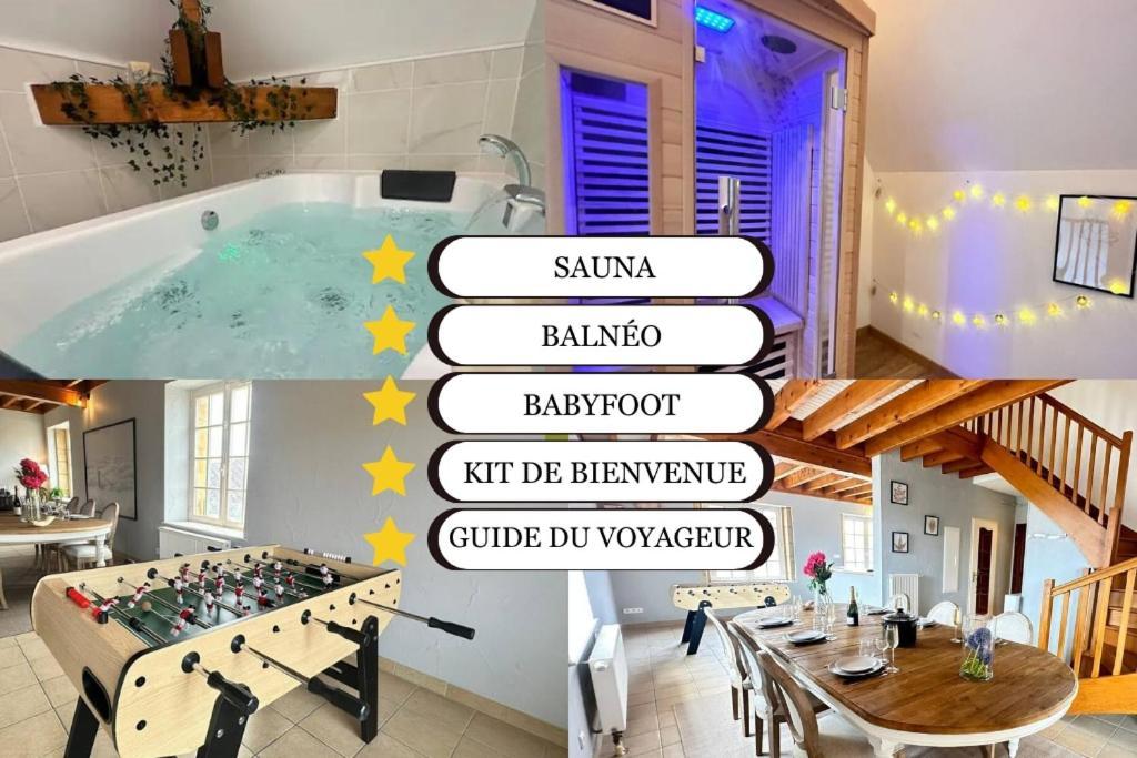 S Bayleved'Air Duplex Vue Chateau, Balneo Et Sauna ซีดาน ภายนอก รูปภาพ