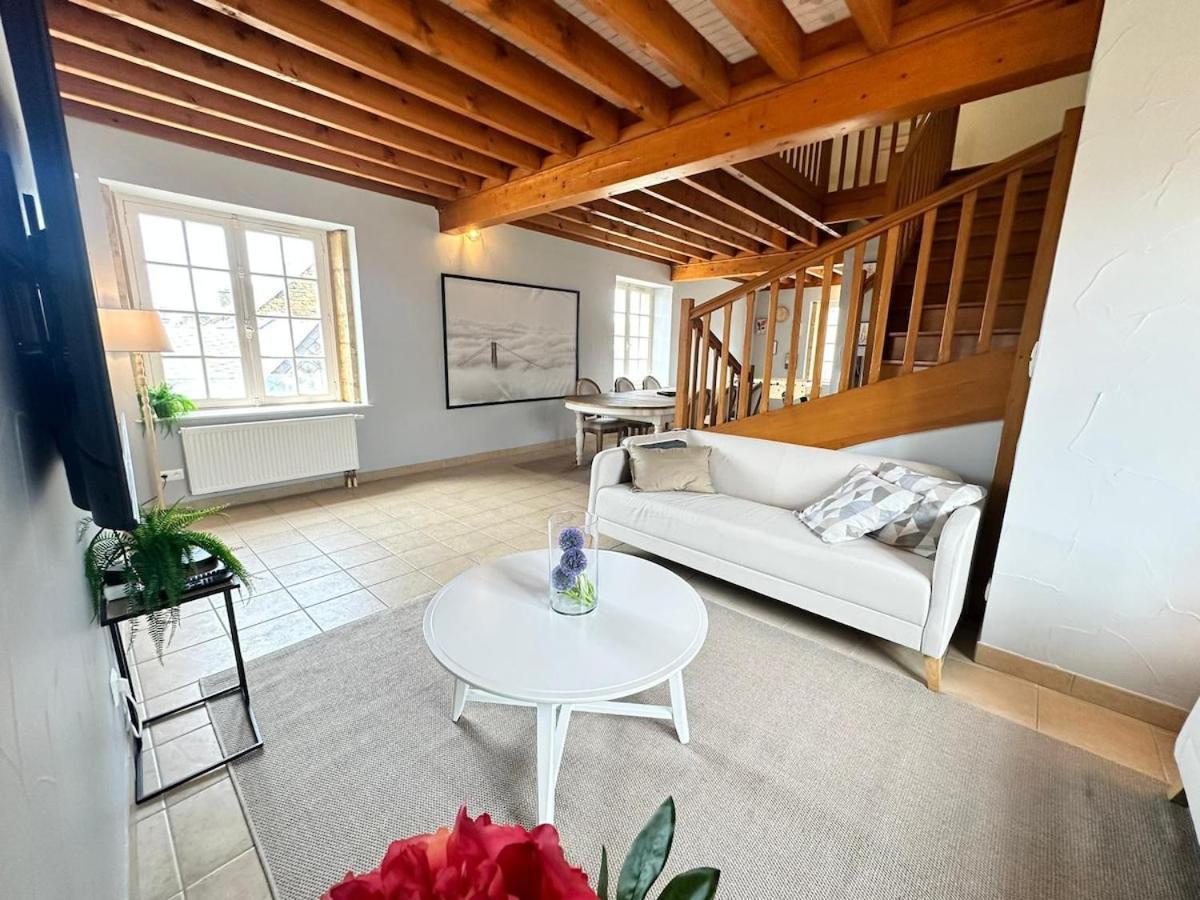 S Bayleved'Air Duplex Vue Chateau, Balneo Et Sauna ซีดาน ภายนอก รูปภาพ